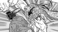 Denji vs Fakesaw Man as seen in Chainsaw Man chapter 204 (Image credit: Shueisha)